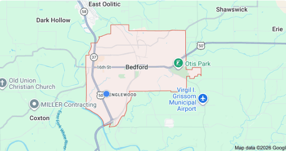 Service area map
